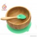 Baby Feeding Spoons |5 pack| Made of Natural Bamboo with food grade silicone Tips. BPA and Phthalate Free. Unisex Baby~Toddler ~ Infant - B01IO0FMCS
